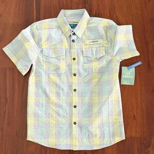 Youth Large Magellan Outdoors lightweight collared shirt relaxed fit fish gear